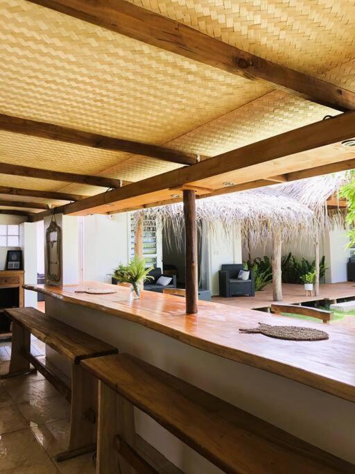 Bungalow Tiarii, Avec Acces Direct A Une Plage Privee Tevaitoa Ngoại thất bức ảnh