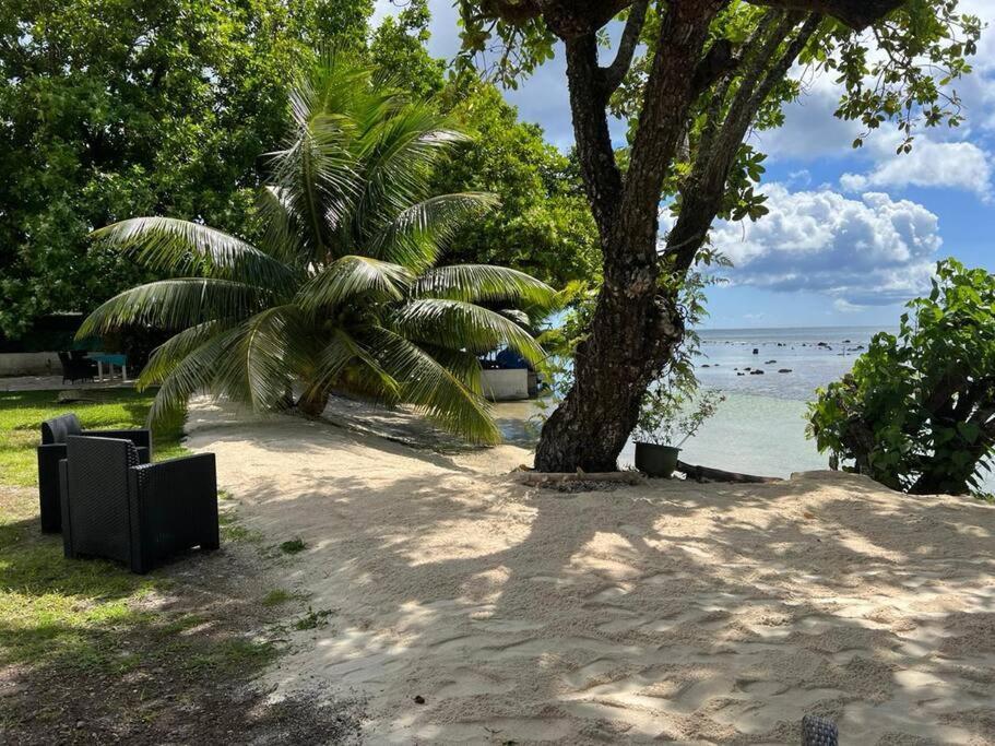 Bungalow Tiarii, Avec Acces Direct A Une Plage Privee Tevaitoa Ngoại thất bức ảnh