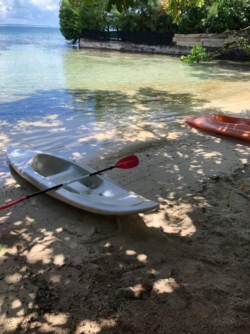 Bungalow Tiarii, Avec Acces Direct A Une Plage Privee Tevaitoa Ngoại thất bức ảnh