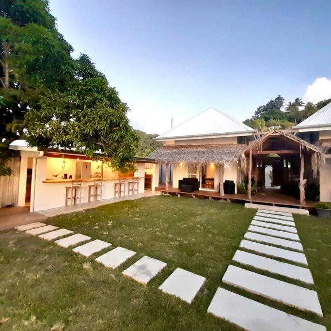 Bungalow Tiarii, Avec Acces Direct A Une Plage Privee Tevaitoa Ngoại thất bức ảnh