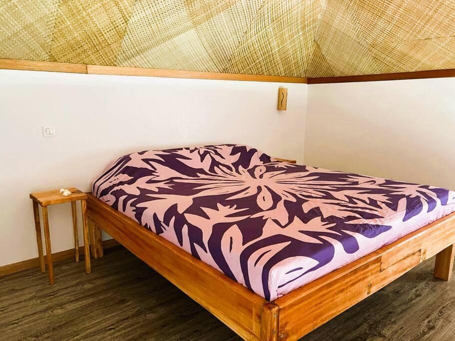Bungalow Tiarii, Avec Acces Direct A Une Plage Privee Tevaitoa Ngoại thất bức ảnh