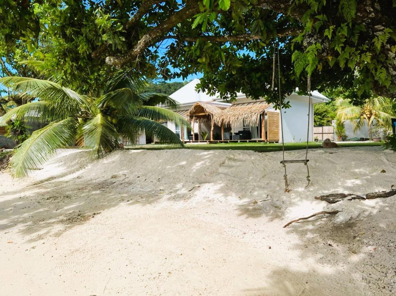 Bungalow Tiarii, Avec Acces Direct A Une Plage Privee Tevaitoa Ngoại thất bức ảnh