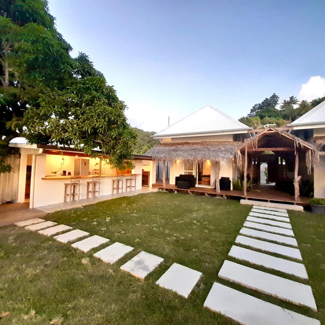 Bungalow Tiarii, Avec Acces Direct A Une Plage Privee Tevaitoa Ngoại thất bức ảnh